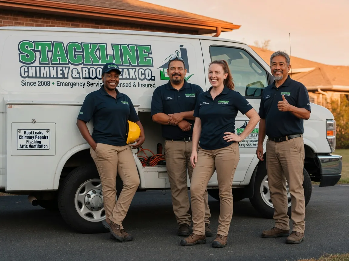 Chimney flashing repair company in Maypearl, TX